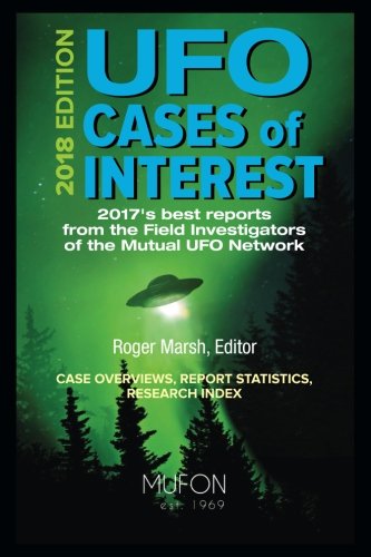 Book Cover UFO Cases of Interest: 2018 Edition