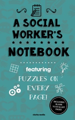 Book Cover A Social Worker's Notebook: Featuring 100 puzzles
