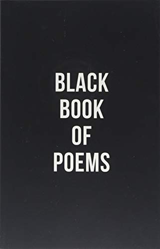Book Cover Black Book of Poems
