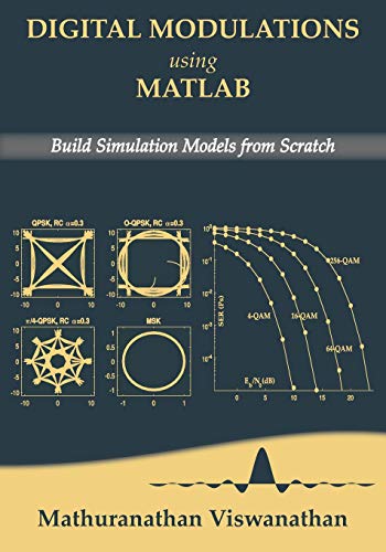 Book Cover Digital Modulations using Matlab: Build Simulation Models from Scratch(Black & White edition)