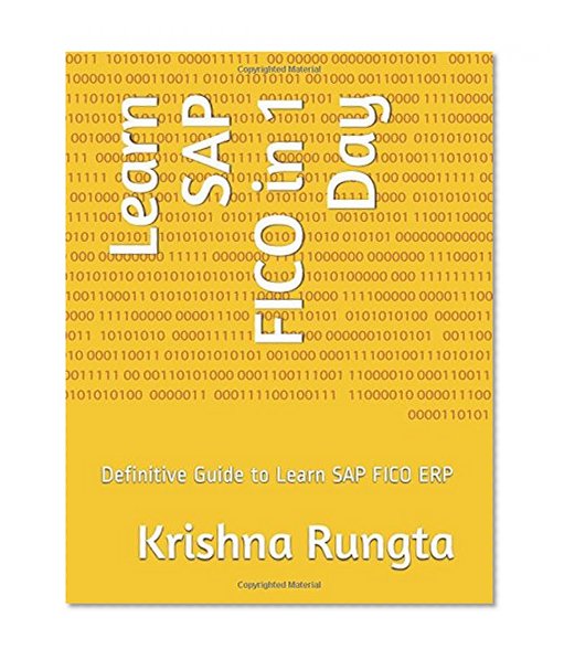 Book Cover Learn SAP FICO in 1 Day: Definitive Guide to Learn SAP FICO ERP