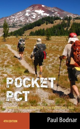 Book Cover Pocket PCT: Complete Data and Town Guide