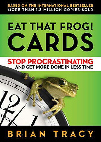 Book Cover Eat That Frog! Cards: Stop Procrastinating and Get More Done in Less Time