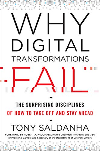 Book Cover Why Digital Transformations Fail: The Surprising Disciplines of How to Take Off and Stay Ahead