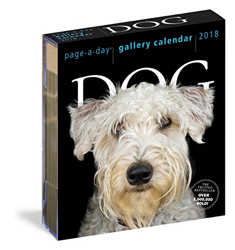 Book Cover Dog Page-A-Day Gallery Calendar 2018