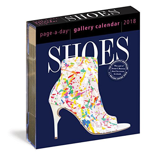 Book Cover Shoes Page-A-Day Gallery Calendar 2018