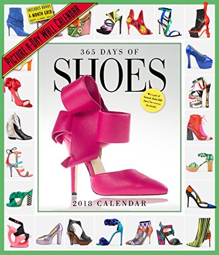 Book Cover 365 Days of Shoes Picture-A-Day Wall Calendar 2018