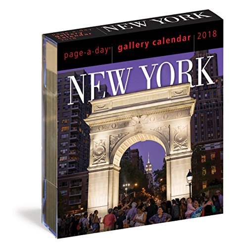 Book Cover New York Page-A-Day Gallery Calendar 2018