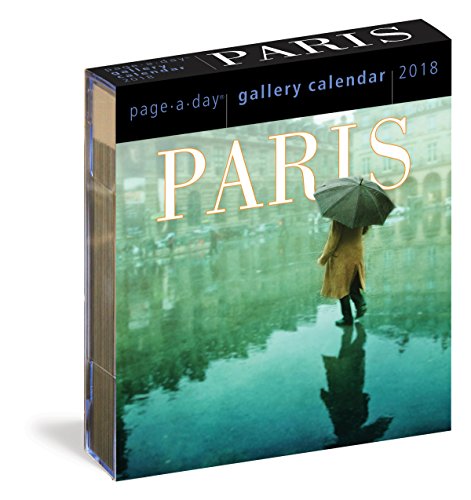 Book Cover Paris Page-A-Day Gallery Calendar 2018