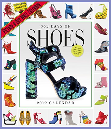 Book Cover 365 Days of Shoes Picture-A-Day Wall Calendar 2019