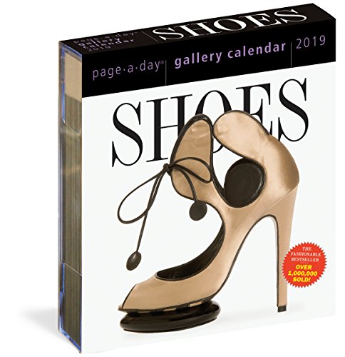 Book Cover Shoes Page-A-Day Gallery Calendar 2019