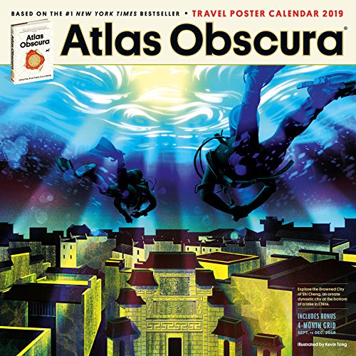 Book Cover Atlas Obscura Wall Calendar 2019