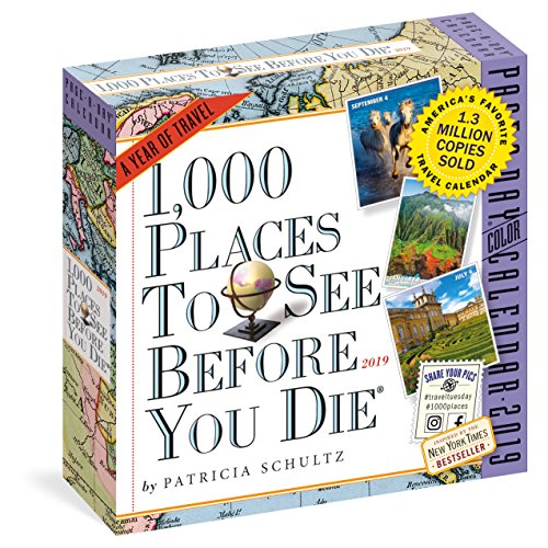 Book Cover 1,000 Places to See Before You Die Page-A-Day Calendar 2019