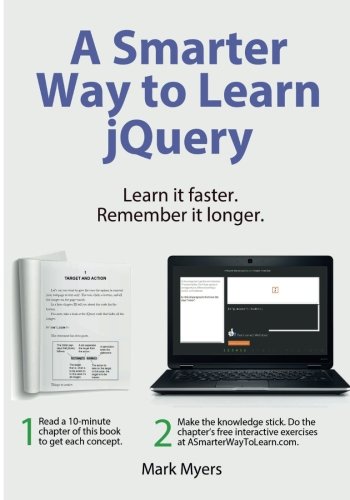 Book Cover A Smarter Way to Learn jQuery: Learn it faster. Remember it longer. (Volume 3)