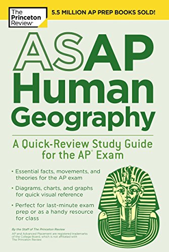 Book Cover ASAP Human Geography: A Quick-Review Study Guide for the AP Exam (College Test Preparation)