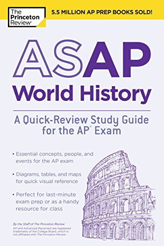 Book Cover ASAP World History: A Quick-Review Study Guide for the AP Exam (College Test Preparation)