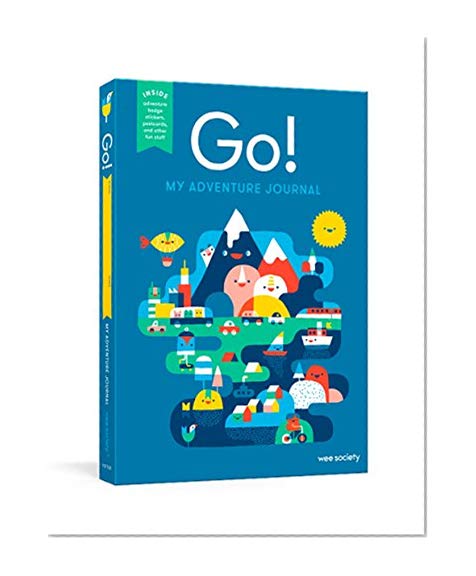 Book Cover Go! (Blue): A Kids' Interactive Travel Diary and Journal (Wee Society)