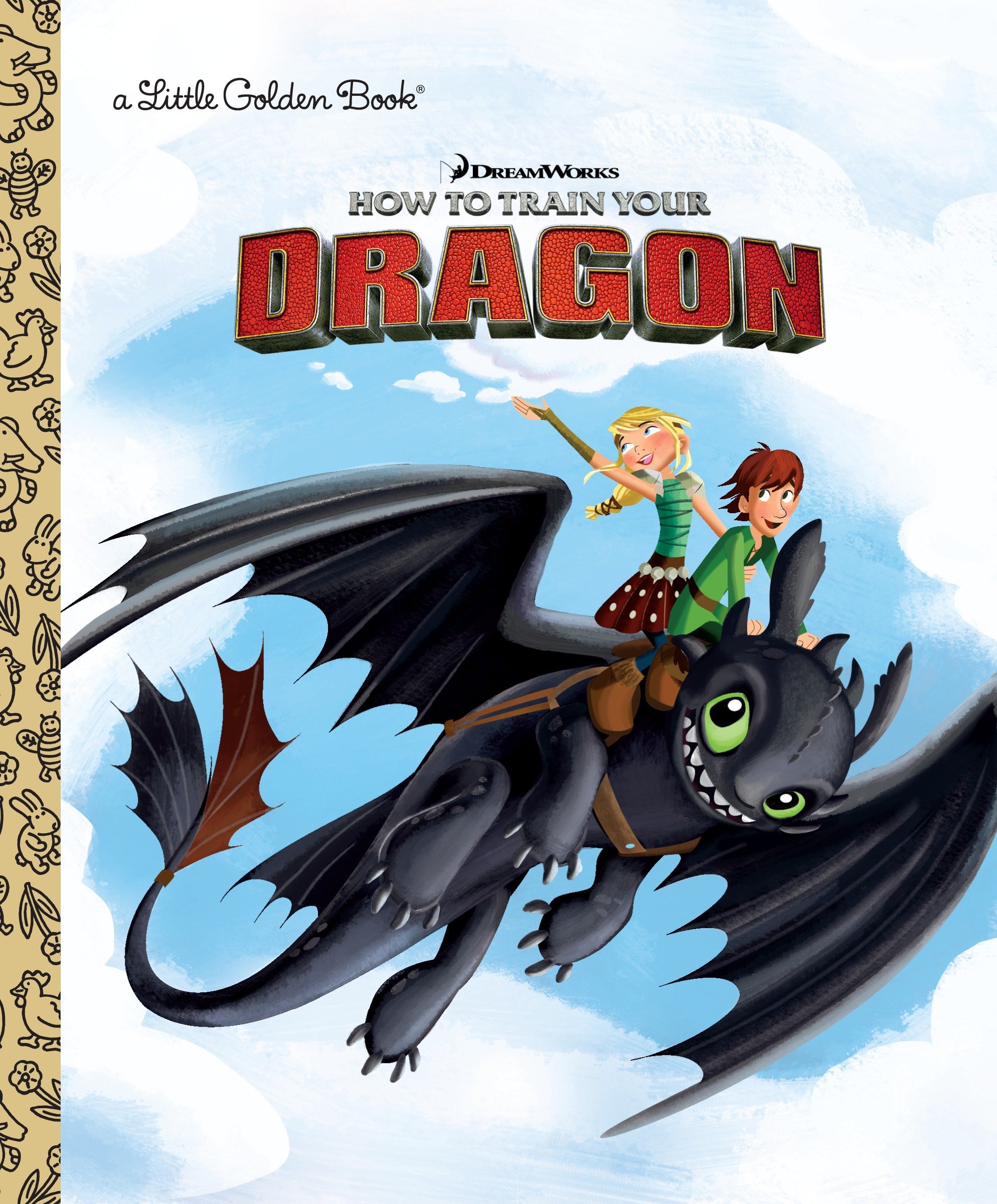 Book Cover DreamWorks How to Train Your Dragon (Little Golden Book)