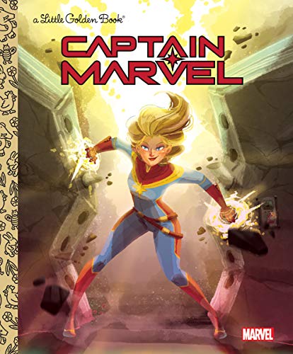 Book Cover Captain Marvel Little Golden Book (Marvel)