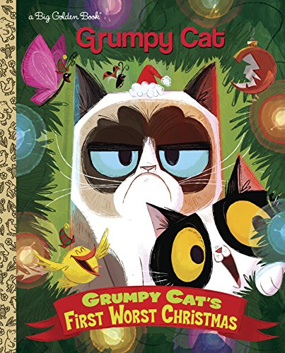 Book Cover Grumpy Cat's First Worst Christmas (Grumpy Cat) (Big Golden Book)