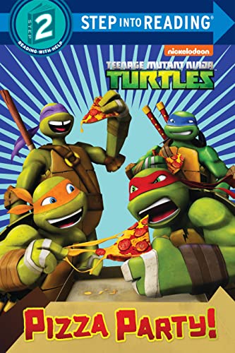 Book Cover Pizza Party! (Teenage Mutant Ninja Turtles) (Step into Reading)