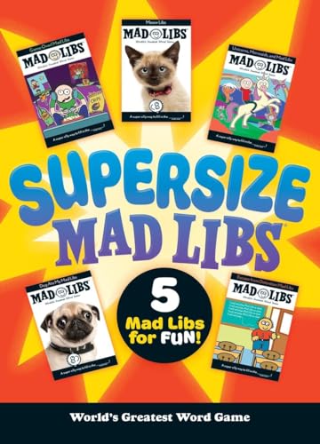 Book Cover Supersize Mad Libs: World's Greatest Word Game