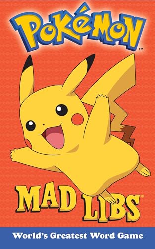 Book Cover Pokemon Mad Libs