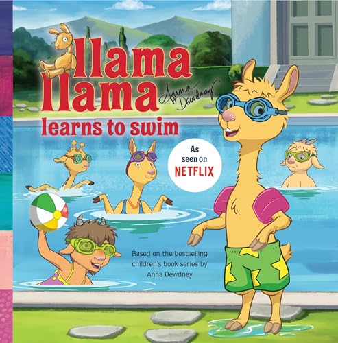 Book Cover Llama Llama Learns to Swim