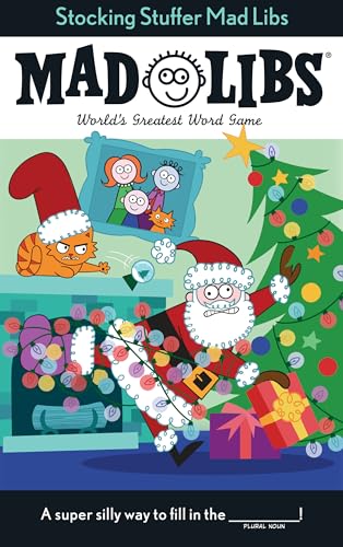 Book Cover Stocking Stuffer Mad Libs