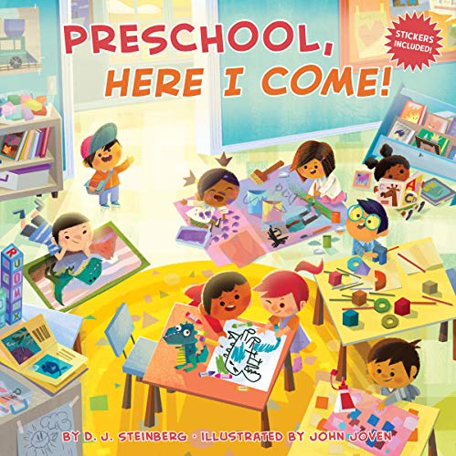 Book Cover Preschool, Here I Come!