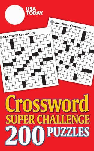 Book Cover USA TODAY Crossword Super Challenge: 200 Puzzles