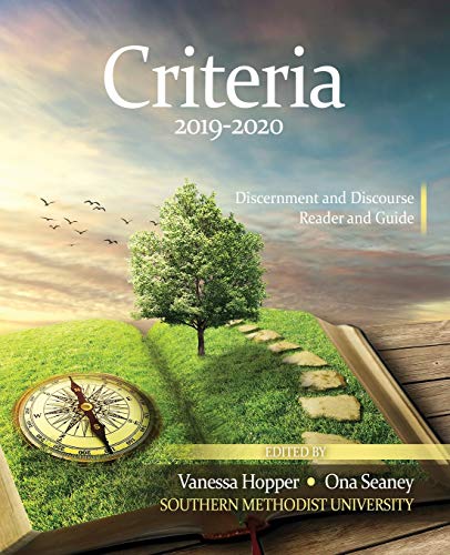 Book Cover Criteria 2019-2020: Discernment and Discourse Reader and Guide
