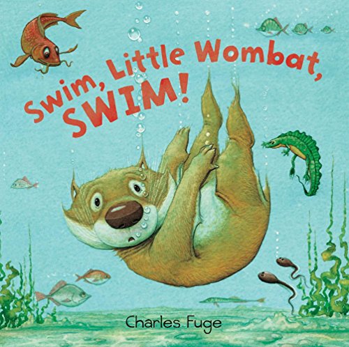 Book Cover Swim, Little Wombat, Swim!