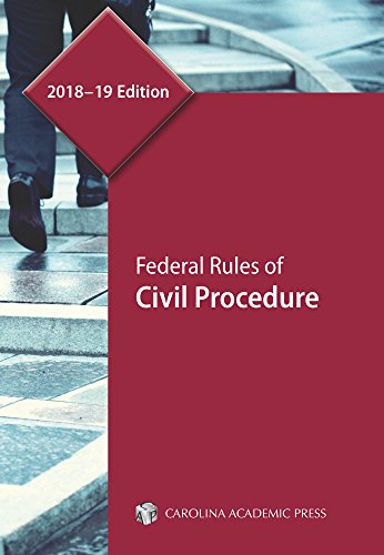 Book Cover Federal Rules of Civil Procedure 2018-2019