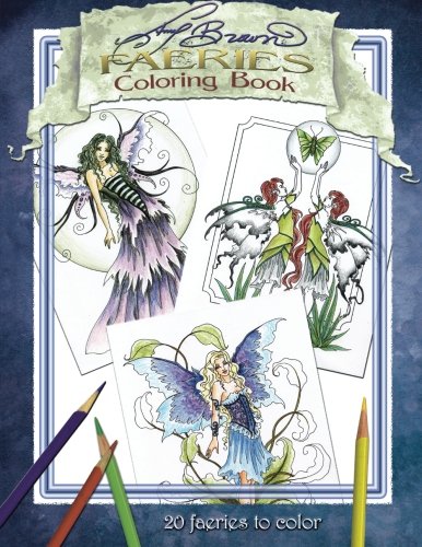 Book Cover Amy Brown Faeries Coloring Book 2