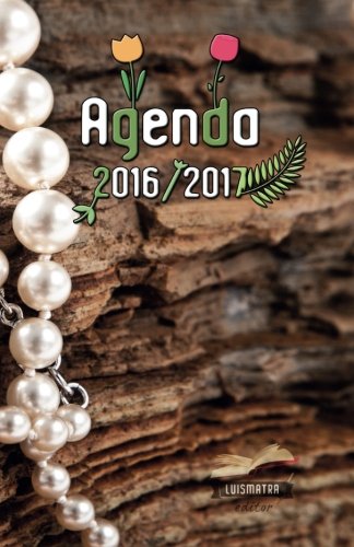 Book Cover Agenda 2016 2017: interior blanco y negro (Spanish Edition)