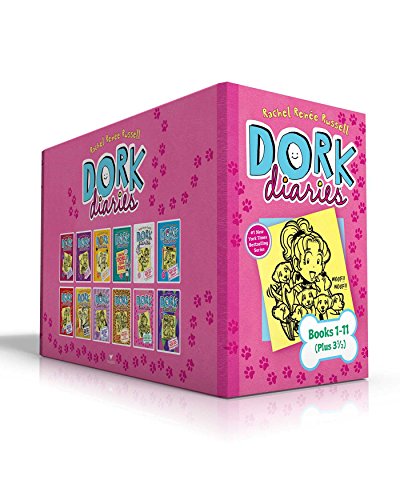 Book Cover Dork Diaries Books 1-11 (Plus 3 1/2): Dork Diaries 1; Dork Diaries 2; Dork Diaries 3; Dork Diaries 3 1/2; Dork Diaries 4; Dork Diaries 5; Dork Diaries ... Diaries 9; Dork Diaries 10; Dork Diaries 11