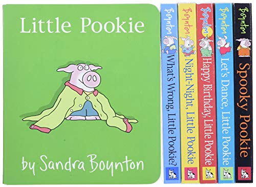 Book Cover Big Box of Little Pookie: Little Pookie; What's Wrong, Little Pookie?; Night-Night, Little Pookie; Happy Birthday, Little Pookie; Let's Dance, Little Pookie; Spooky Pookie