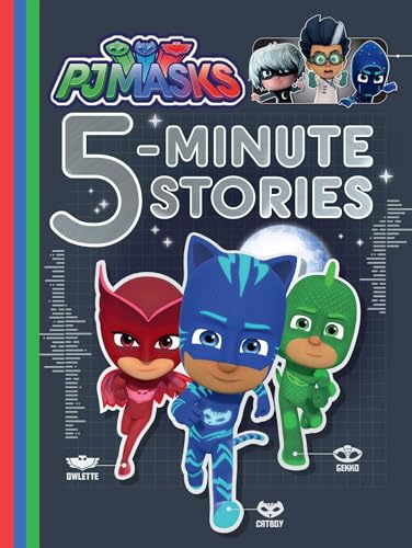 Book Cover PJ Masks 5-Minute Stories