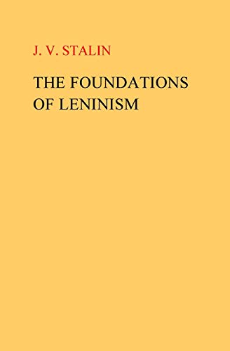 Book Cover The Foundations of Leninism