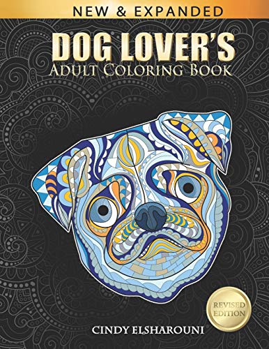 Book Cover Dog Lover's Adult Coloring Book