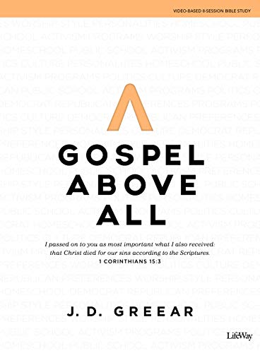 Book Cover Gospel Above All - Bible Study Book