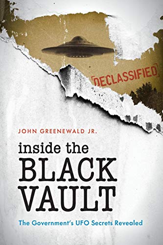 Book Cover Inside The Black Vault: The Government's UFO Secrets Revealed