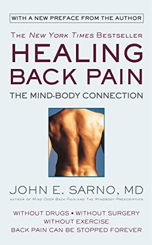 Book Cover Healing Back Pain: The Mind-Body Connection