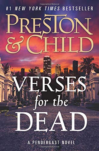 Book Cover Verses for the Dead (Agent Pendergast series)