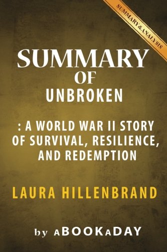 Book Cover Summary of Unbroken: A World War II Story of Survival, Resilience, and Redemption by Laura Hillenbrand | Summary & Analysis