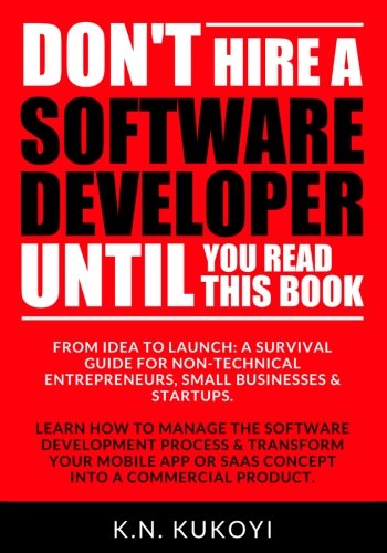 Book Cover Don't hire a software developer until you read this book