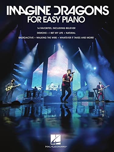 Book Cover Imagine Dragons for Easy Piano