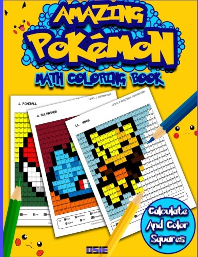 Book Cover Amazing Pokemon Math: Cool Math Activity Book For Pokemon Go Fans (Math Activity Books)