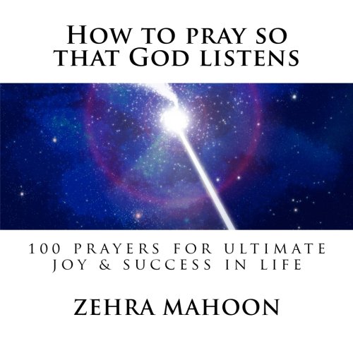 Book Cover How to pray so that God listens (B/W): 100 prayers for ultimate joy & success in life
